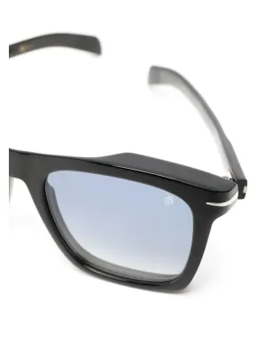 Eyewear by David Beckham べっ甲調スクエアフレーム サングラス - ブラック - サムネイル3
