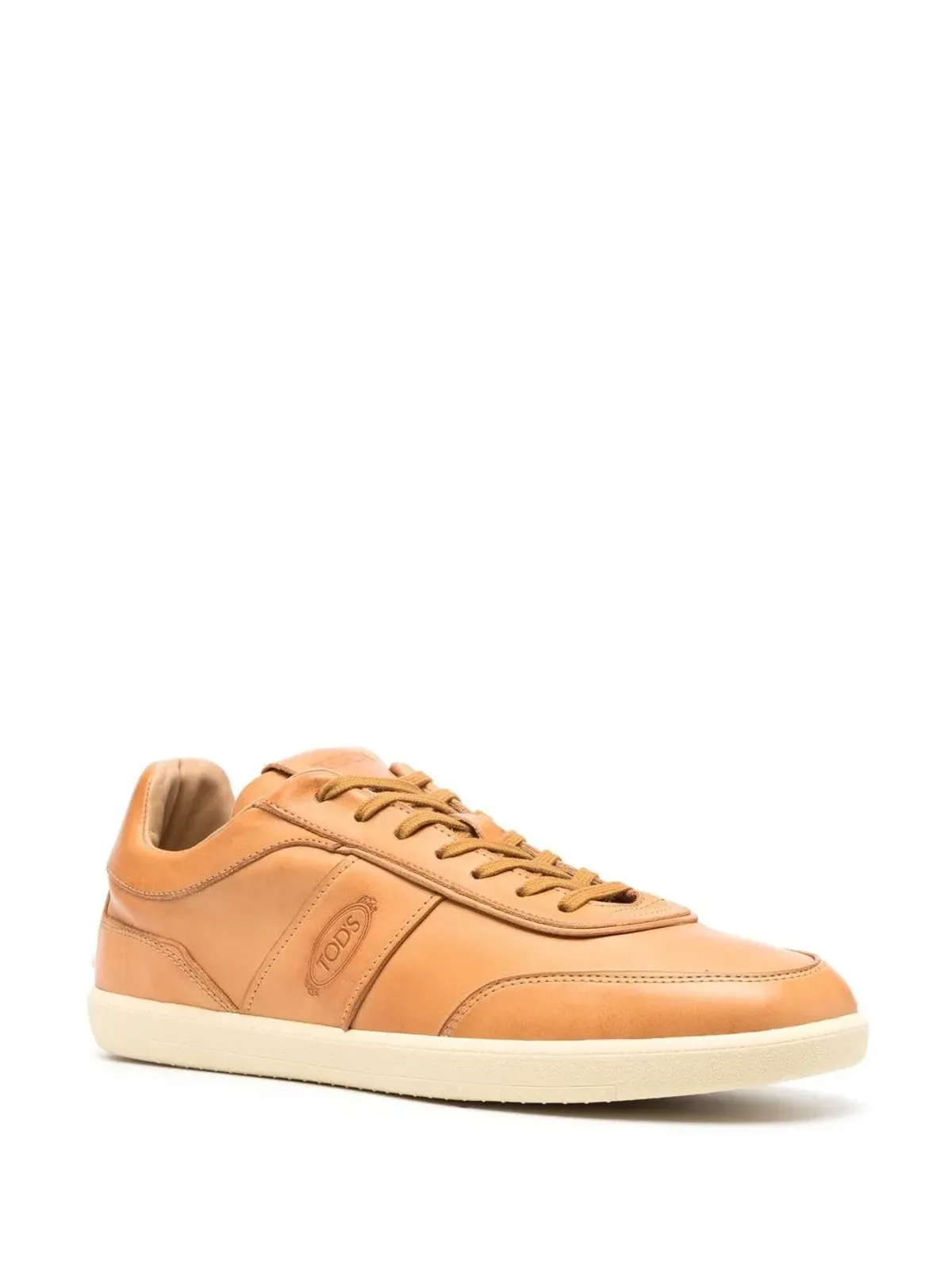 Tod's ロー・トップ レザー スニーカー - 画像2