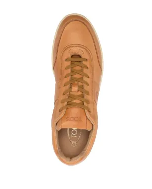 Tod's ロー・トップ レザー スニーカー - サムネイル4