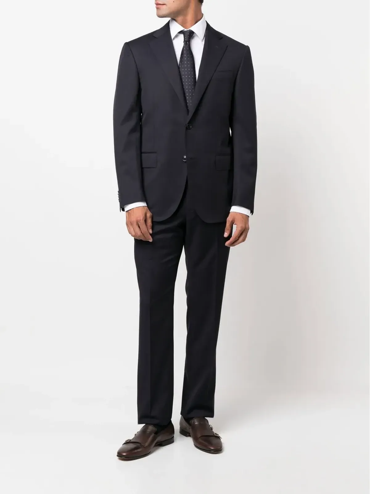 Corneliani シングルブレスト ヴァージンウール スーツ - 画像2