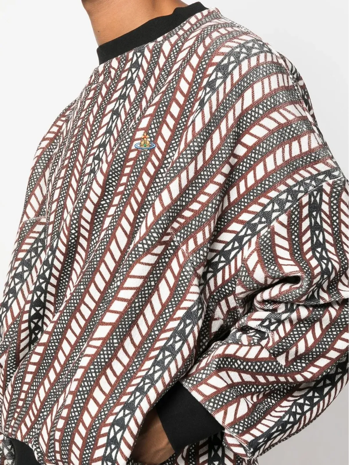 Vivienne Westwood Druken オーガニックコットン スウェットシャツ - 画像5