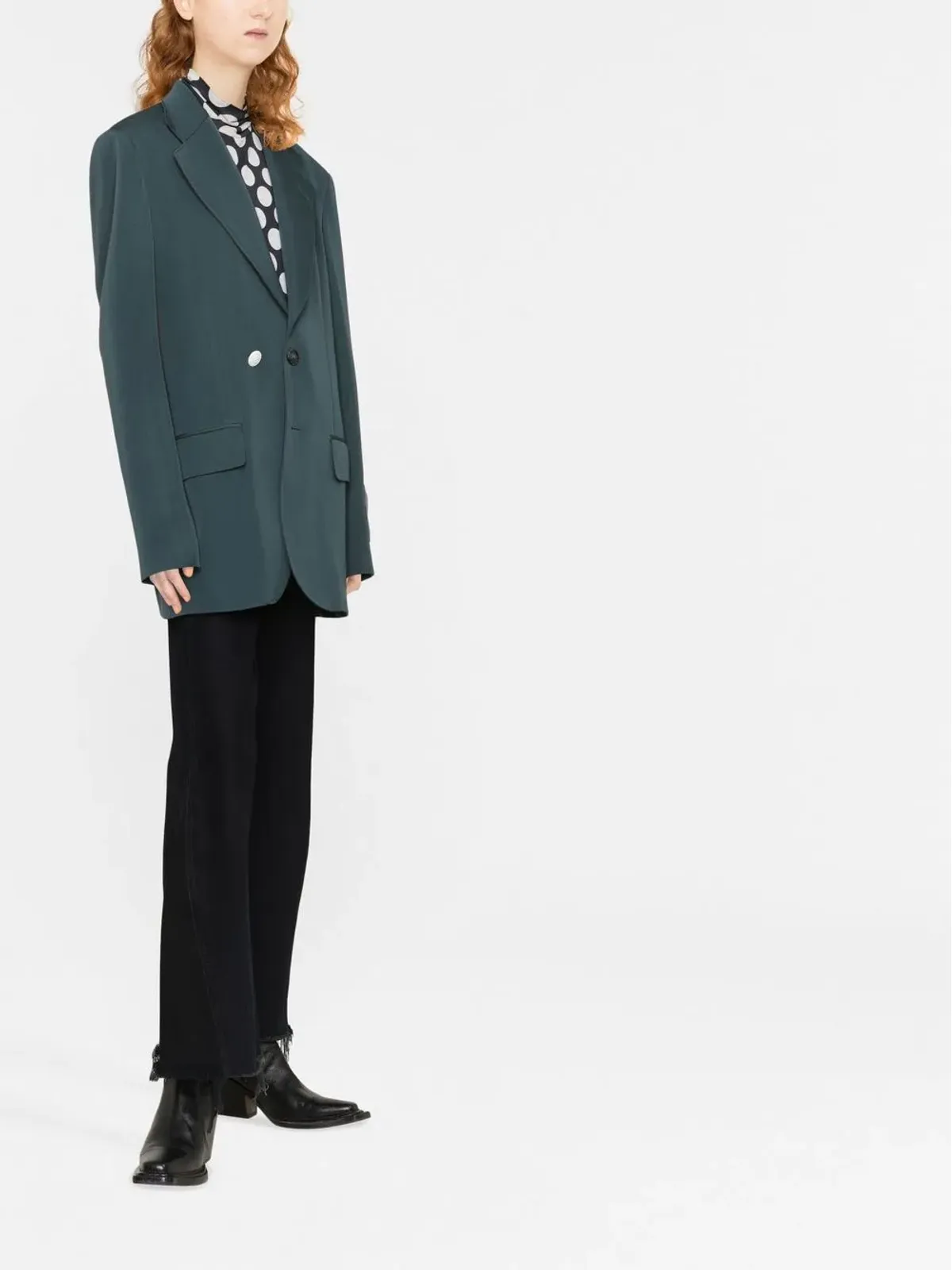 MM6 Maison Margiela シングルブレストブレザー - 画像4