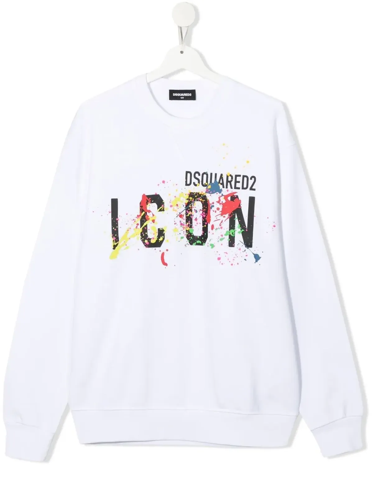 DSQUARED2 KIDS ティーン アイコン プリント スウェットシャツ - 画像1
