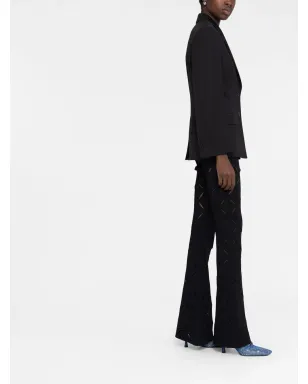 Versace シングルブレスト ウールブレザー - サムネイル4