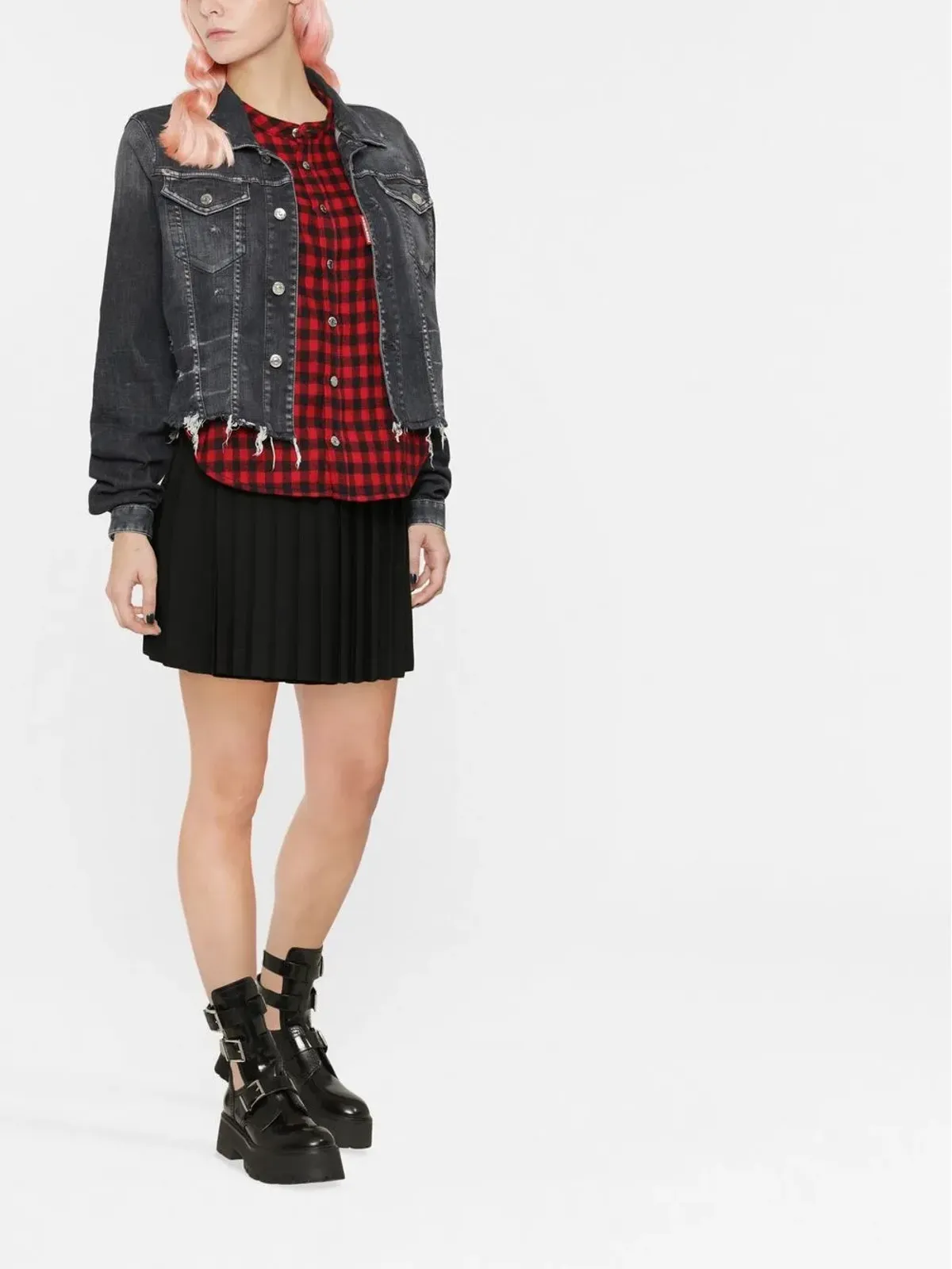 DSQUARED2 シャツインデニムジャケット - 画像2