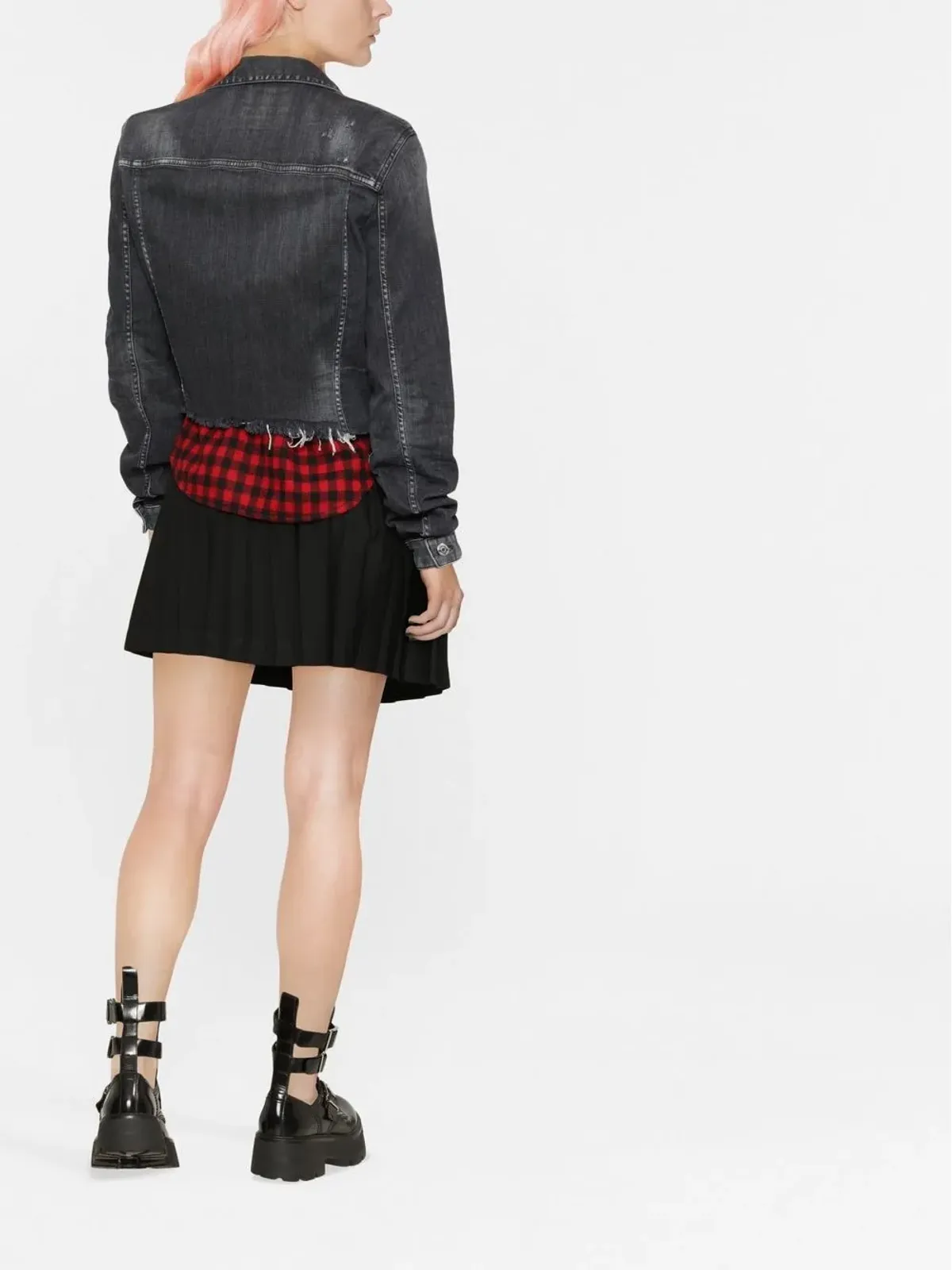 DSQUARED2 シャツインデニムジャケット - 画像4