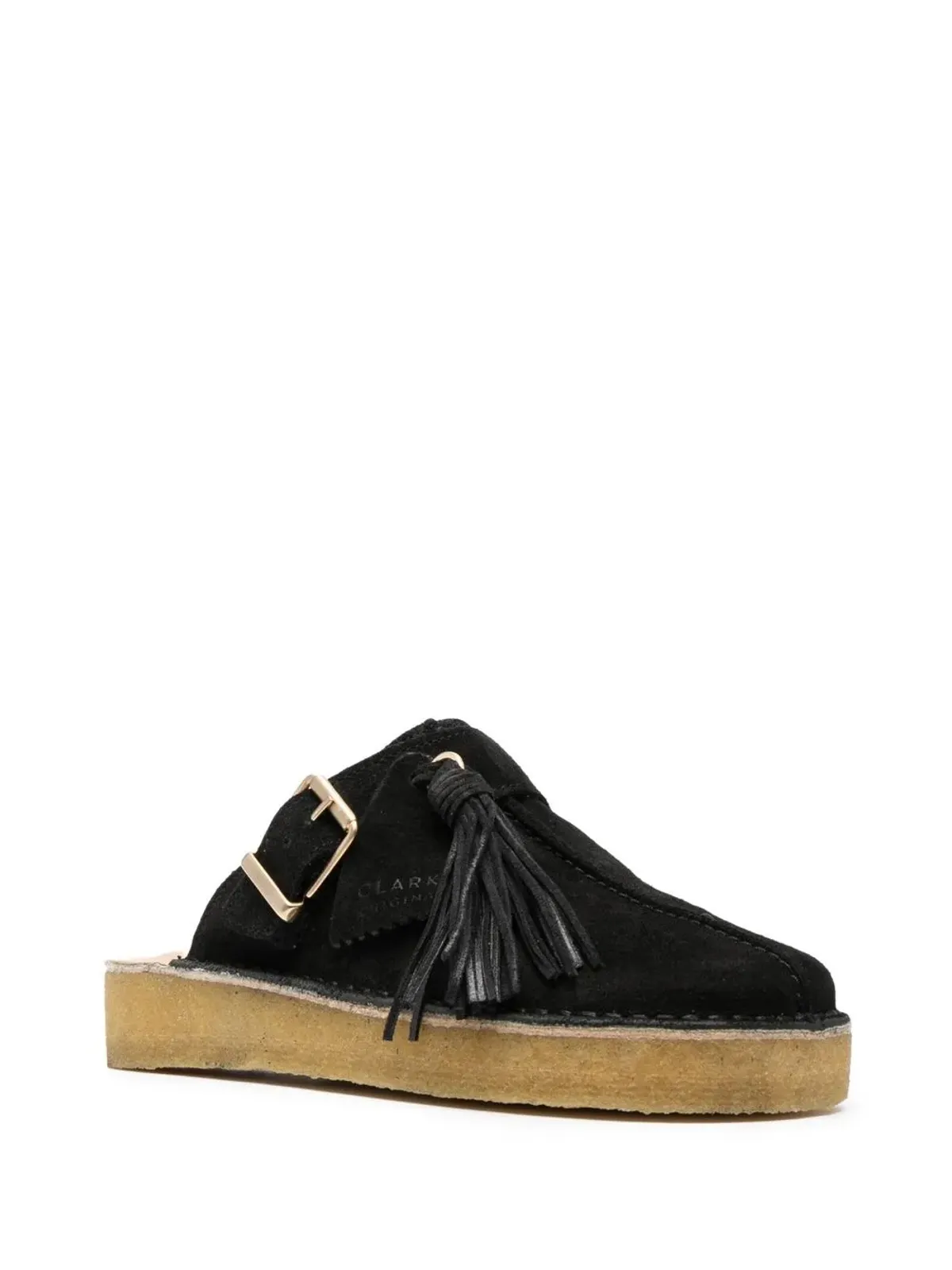 Clarks Originals Trek レザー ミュール - 画像2