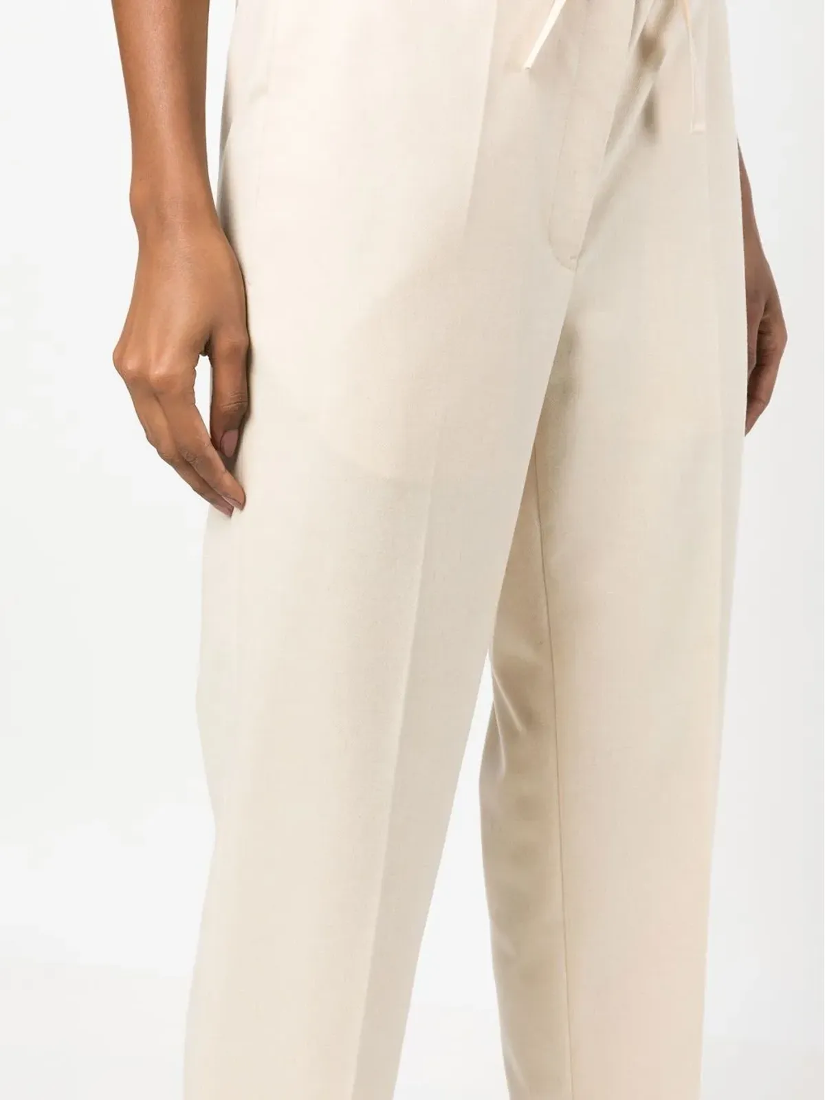 Jil Sander ドローストリング クロップドパンツ - 画像5