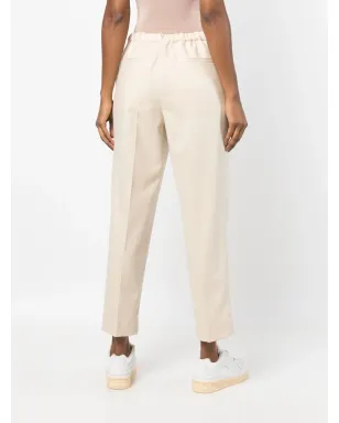 Jil Sander ドローストリング クロップドパンツ - サムネイル4