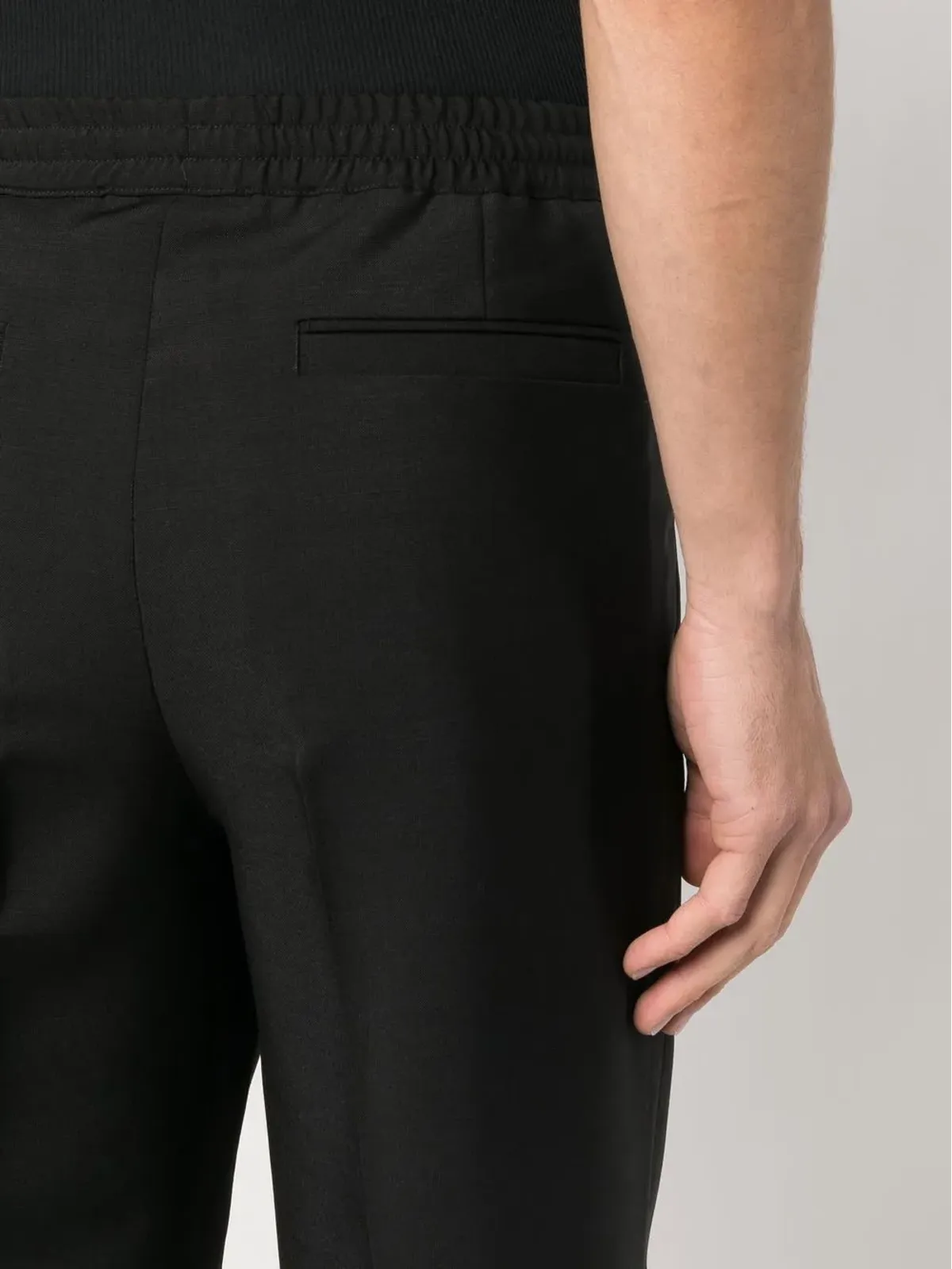 Versace アンクルジップ トラックパンツ - ブラック - 画像5