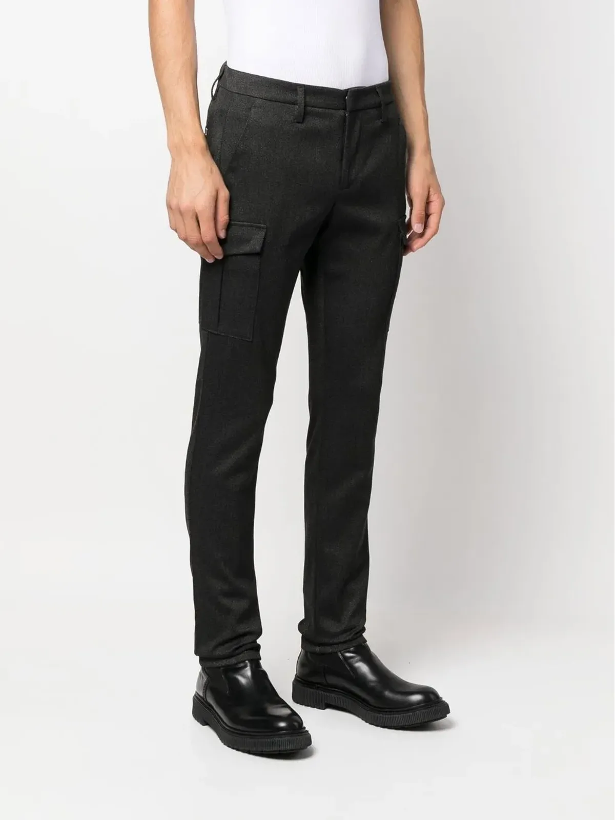 DONDUP ミッドライズストレートレッグ パンツ - 画像3
