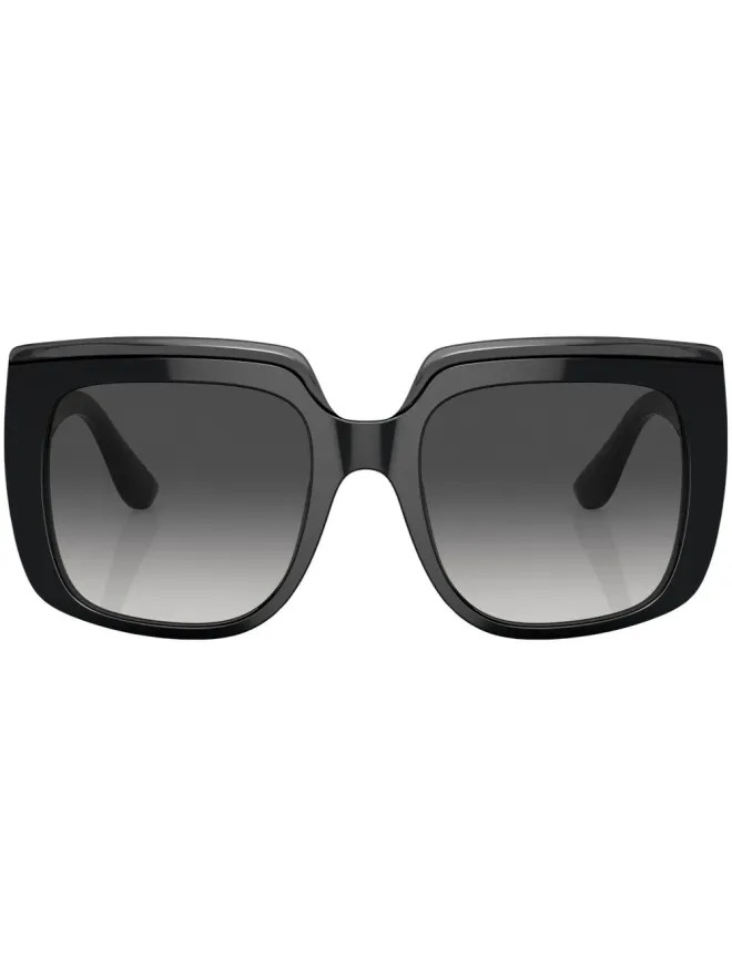 Dolce & Gabbana Eyewear Dolce & Gabbana Eyewear スクエアフレーム オーバーサイズ サングラスの商品画像