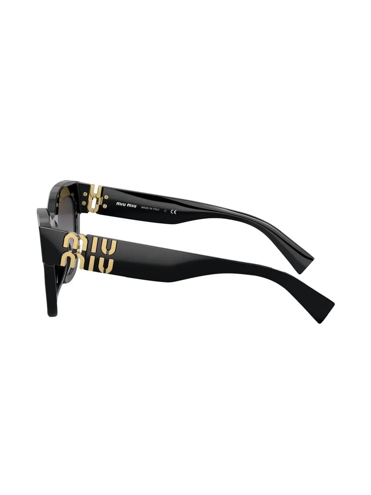 Miu Miu Eyewear キャットアイ グラデーションレンズ サングラス - 画像3