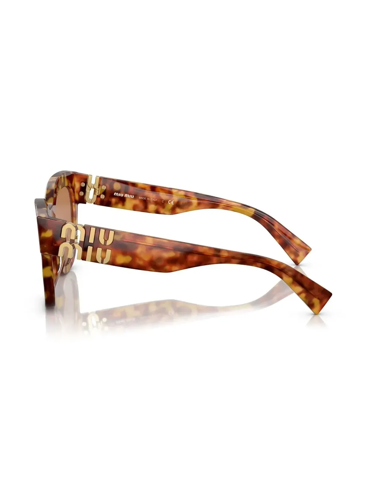 Miu Miu Eyewear キャットアイサングラス - 画像3