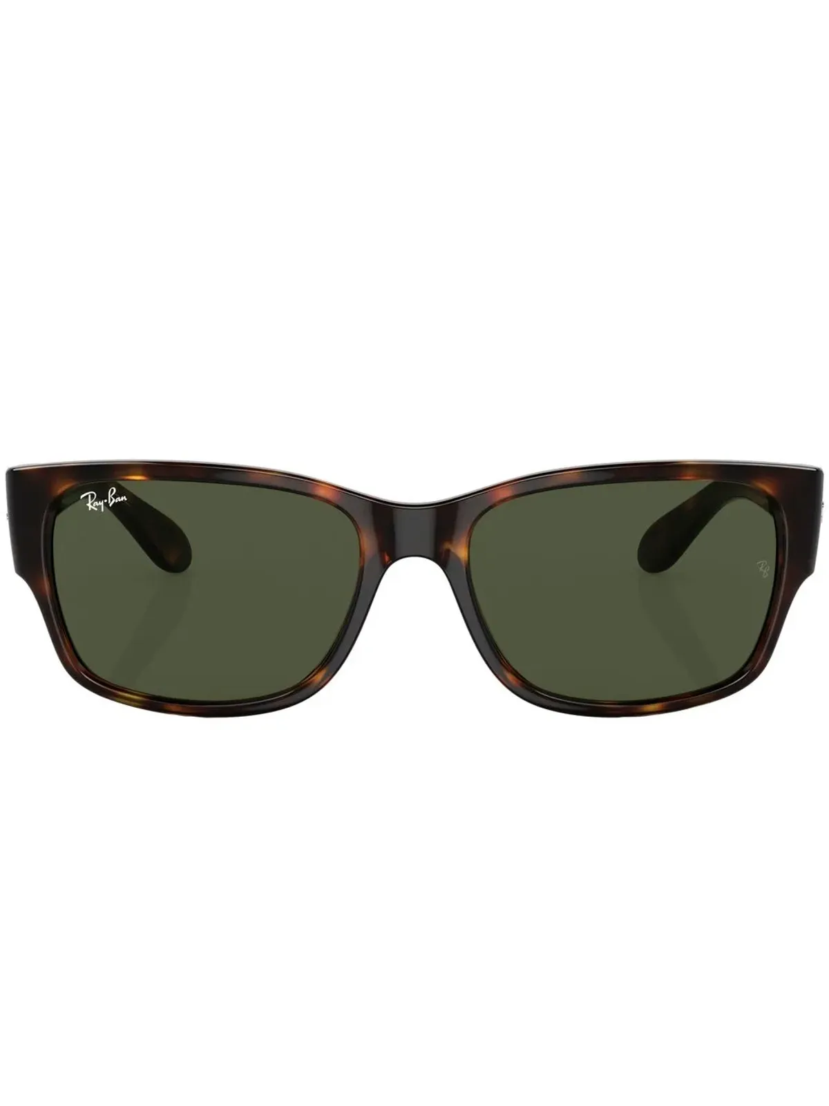 Ray-Ban べっ甲風 長方形フレーム サングラス - 画像1