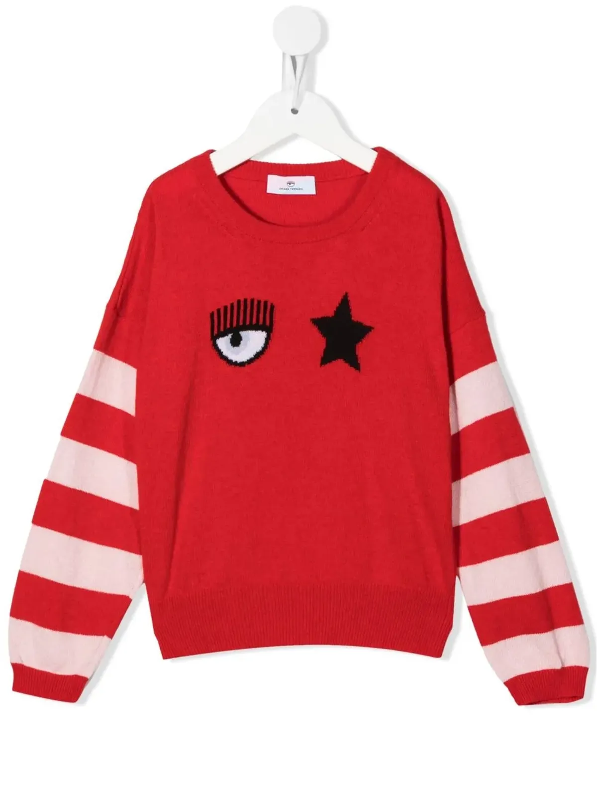 Chiara Ferragni Kids Eyelikeプリント スウェット - 画像1