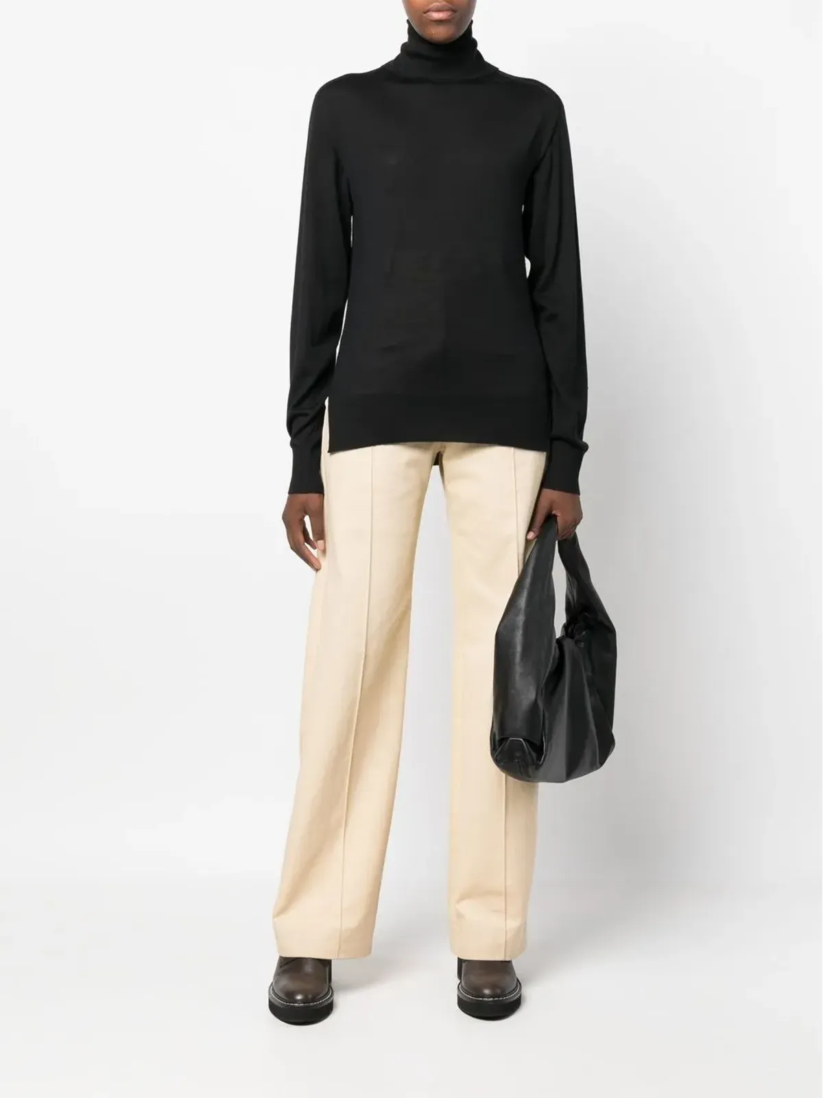 Jil Sander タートルネック長袖ニット - 画像2
