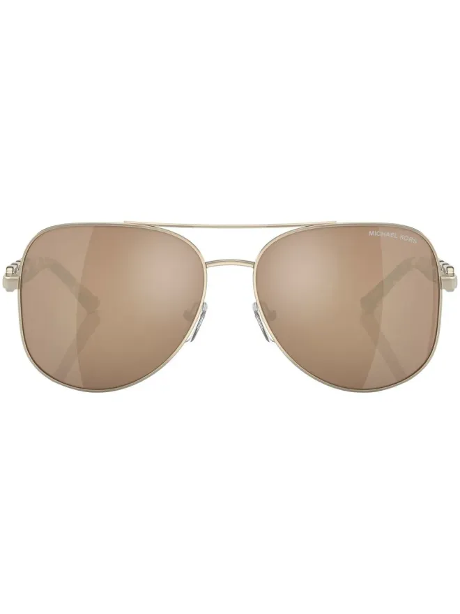 Michael Kors Michael Kors パイロットフレーム ミラーレンズ サングラスの商品画像