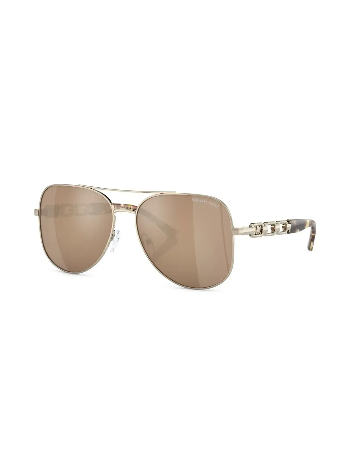 Michael Kors パイロットフレーム ミラーレンズ サングラス - 画像2