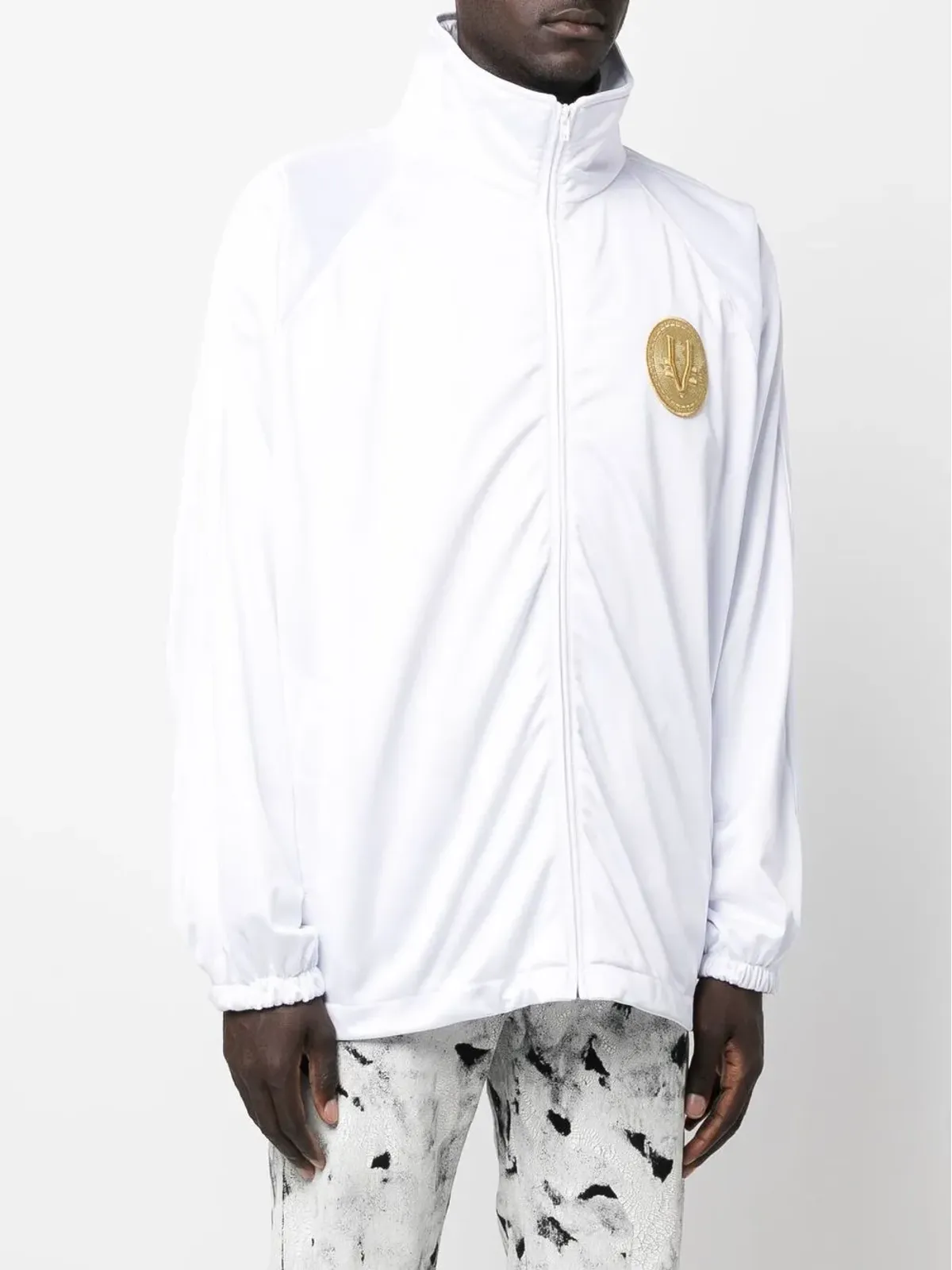 VETEMENTS ロゴパッチ スポーツジャケット - 画像3