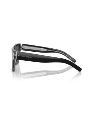 Dolce & Gabbana Eyewear ロゴアームディテール サングラス – ブラック - サムネイル4