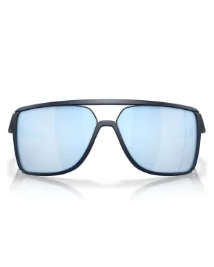 Oakley Castel スクエアフレーム サングラス ブルー - サムネイル1