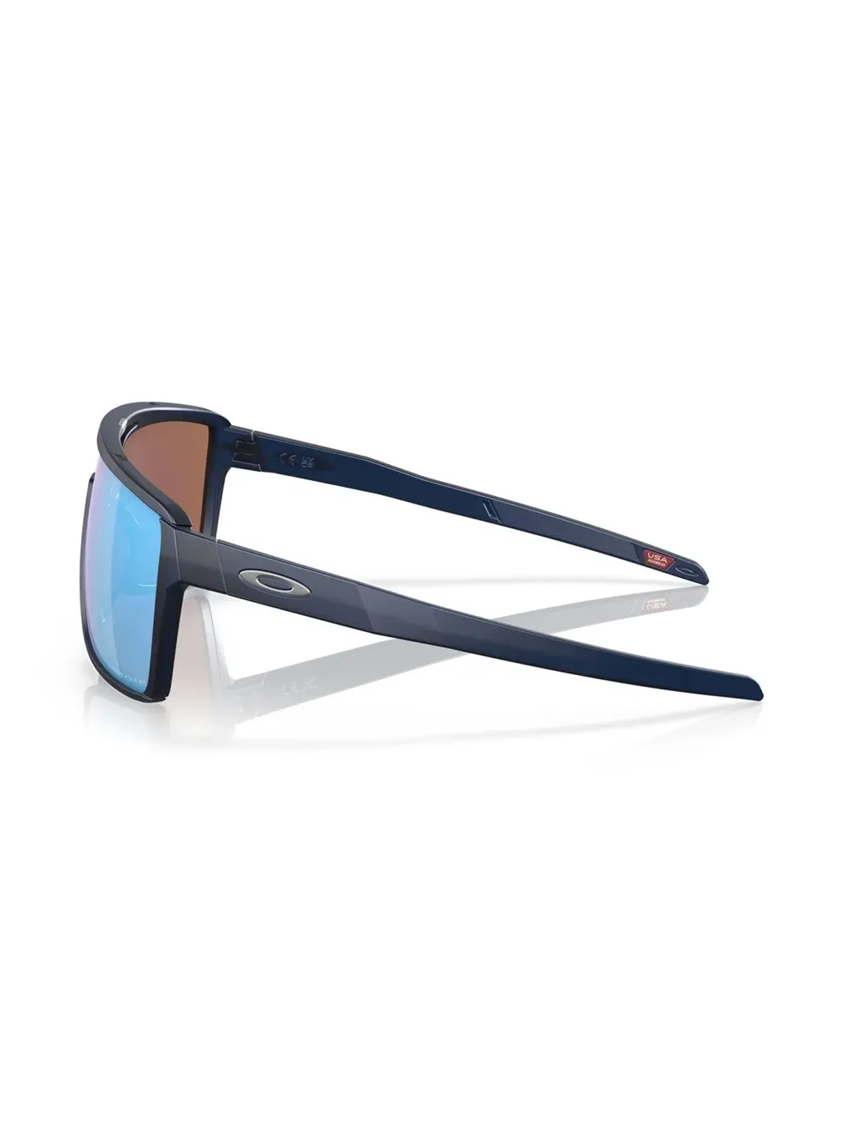 Oakley Castel スクエアフレーム サングラス ブルー - 画像3