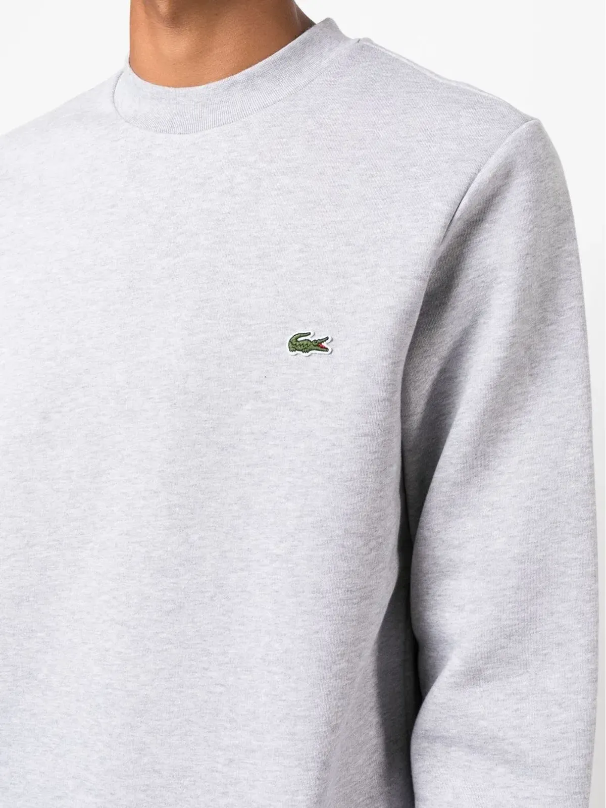 Lacoste クルーネック フリース ジャンパー - 画像5