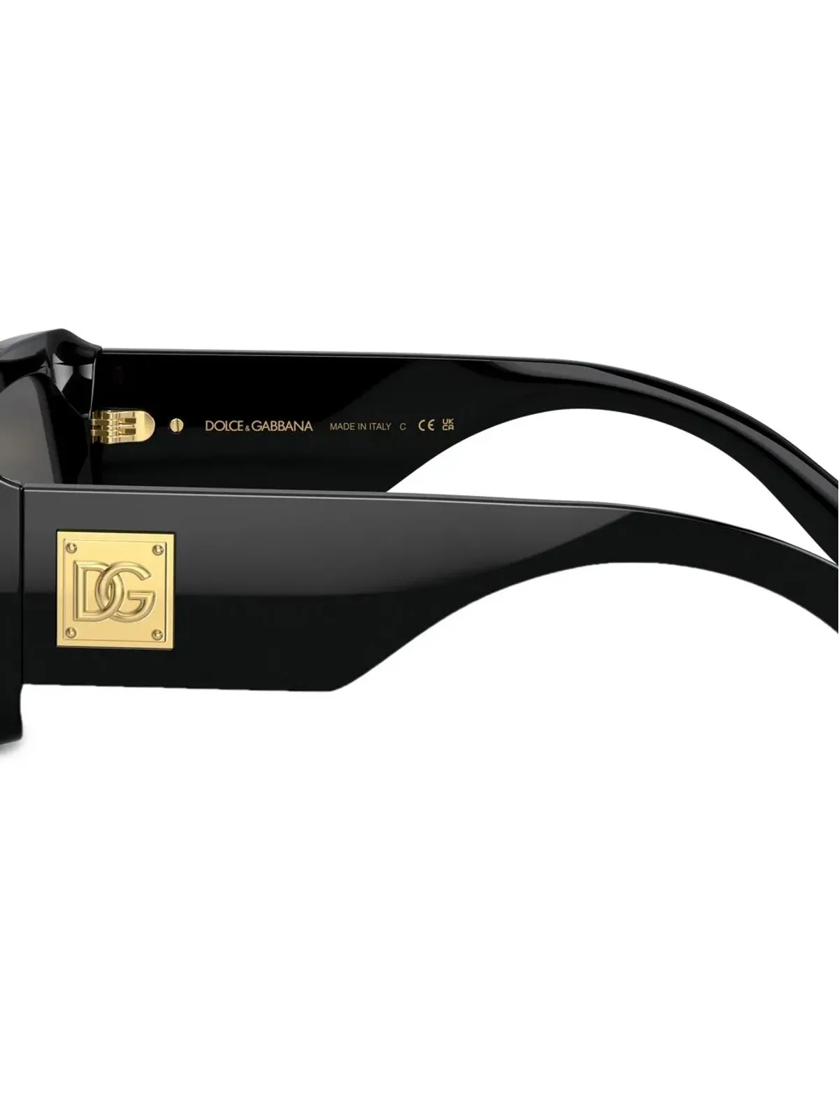 Dolce & Gabbana Eyewear 矩形フレーム サングラス - 画像3
