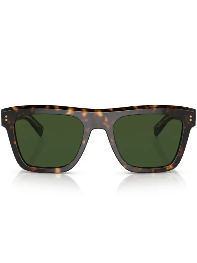 Dolce & Gabbana Eyewear Dolce & Gabbana Eyewear べっ甲風サングラスの商品画像