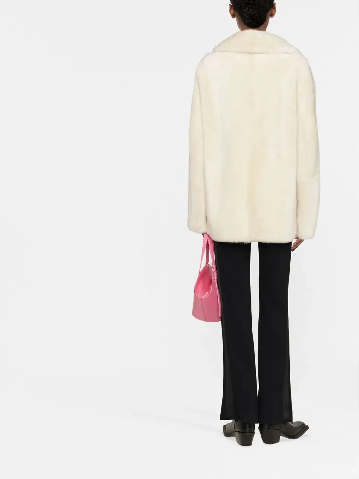 Jil Sander リバーシブルシェアリングジャケット - 画像3