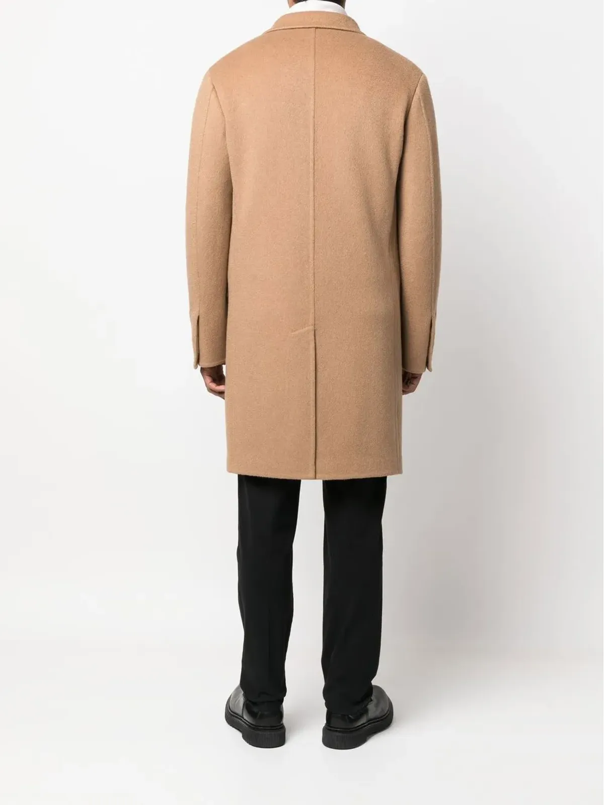 Zegna ジップポケット付きシングルブレストコート - 画像4