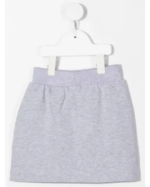 Chiara Ferragni Kids Eyelikeプリント トラックスカート グレー - サムネイル2