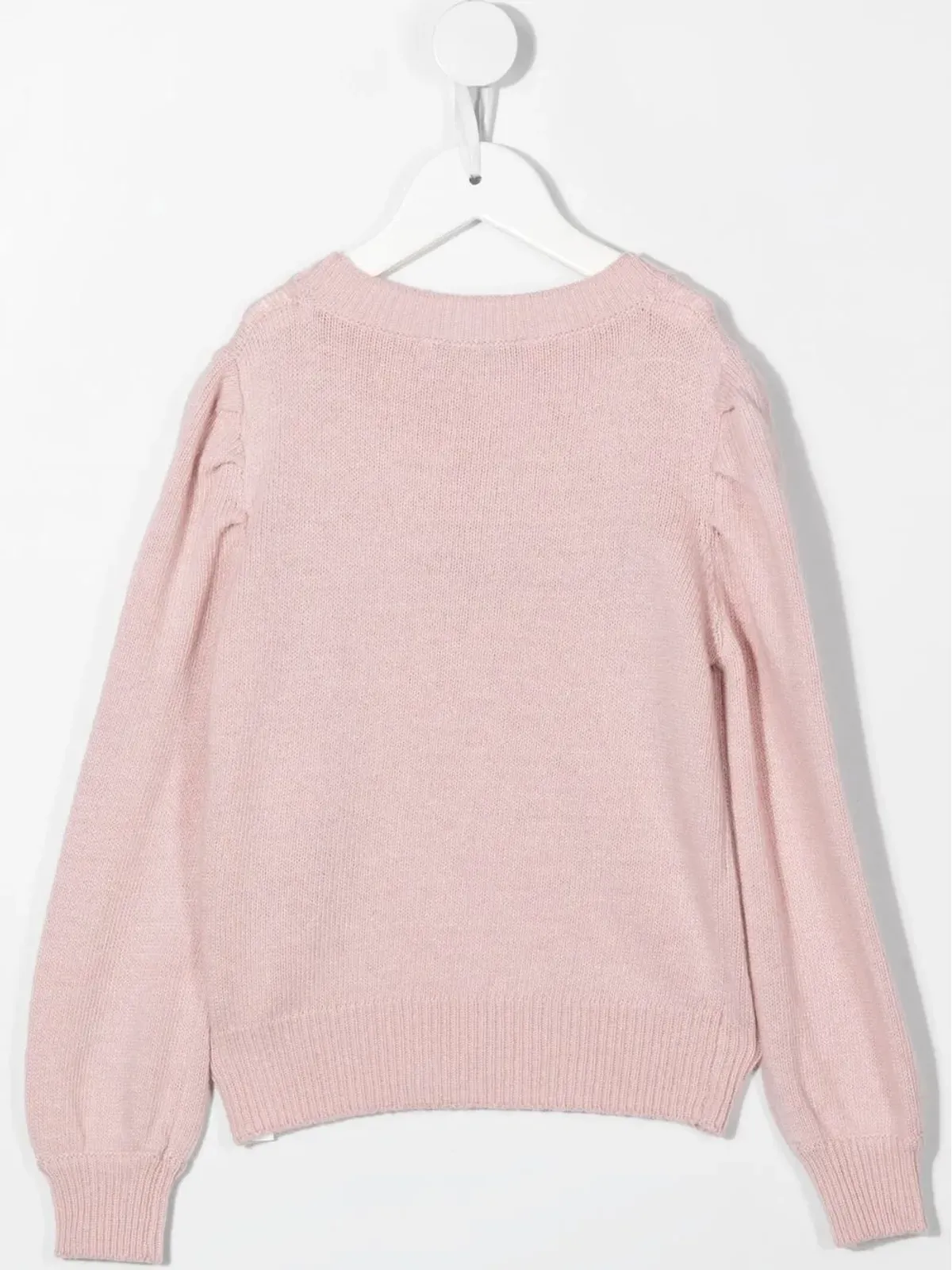 Miss Blumarine 刺繍ロゴ入り クルーネック スウェットシャツ - 画像2