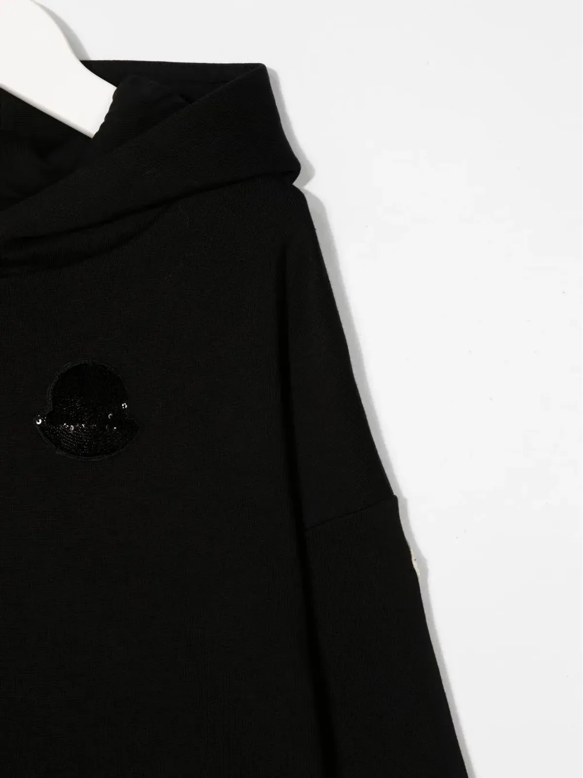 Moncler Enfant ロゴ入りフード付きジャンパースカート - 画像3