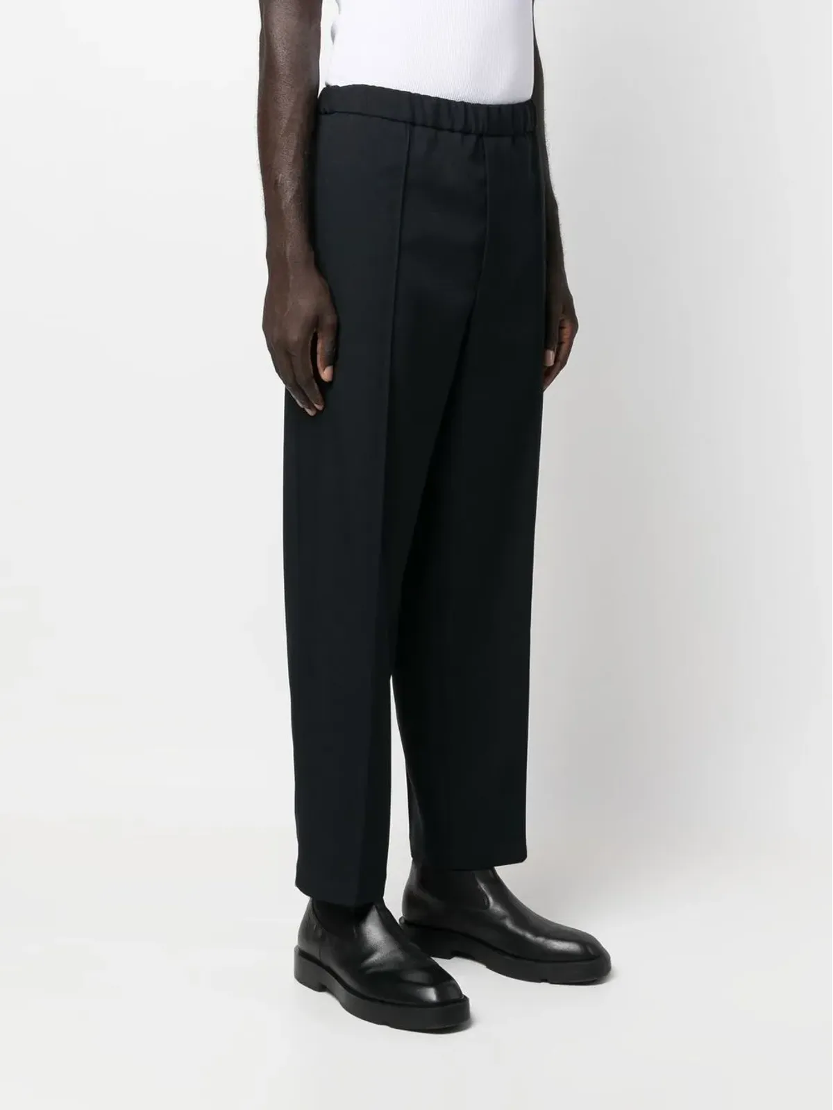 Jil Sander クロップド テーラードパンツ - 画像3