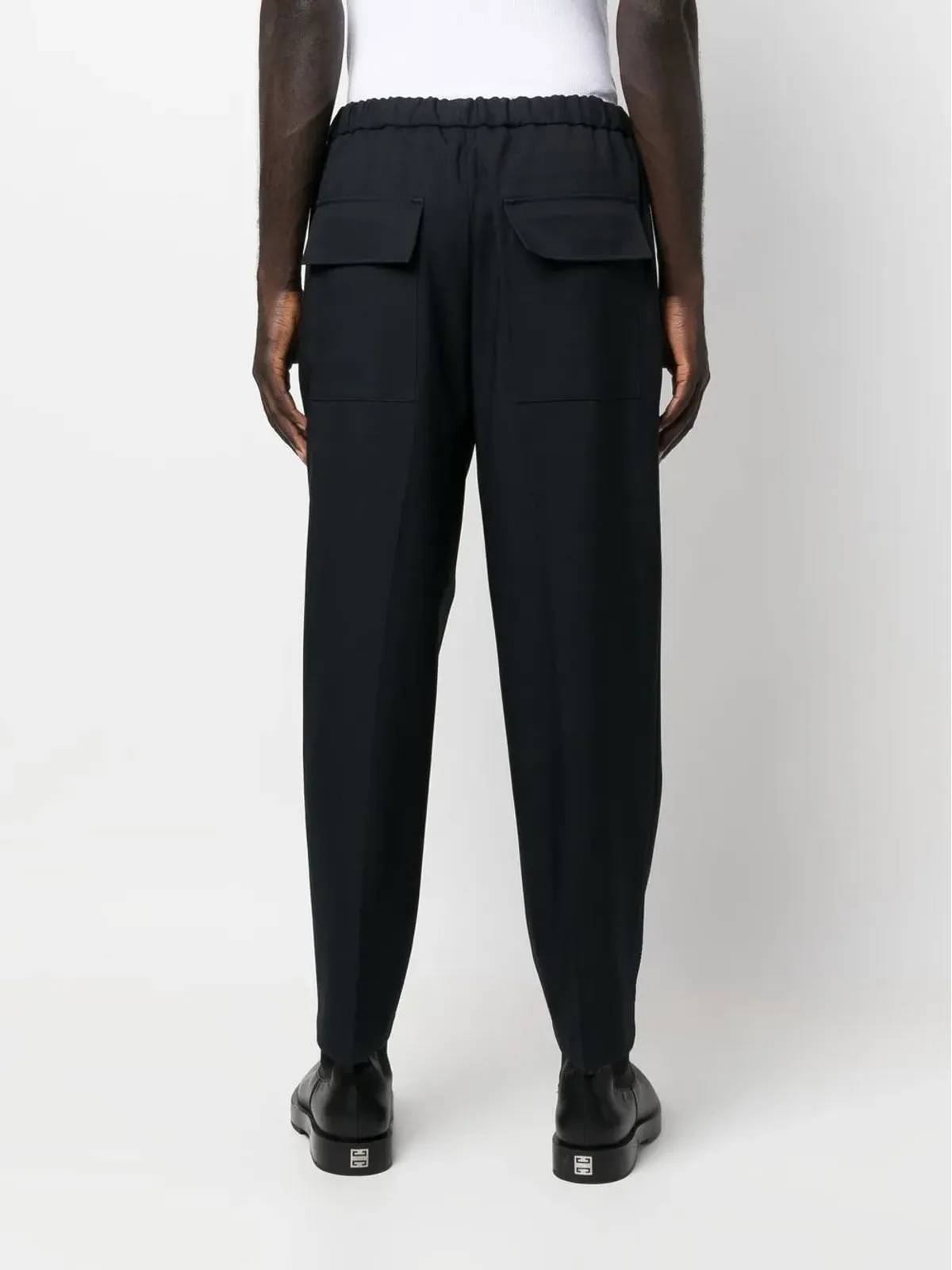 Jil Sander クロップド テーラードパンツ - 画像4