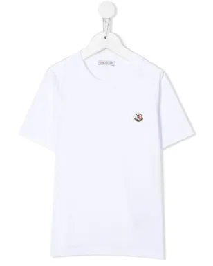 Moncler Enfant ロゴパッチ半袖Tシャツ - サムネイル1