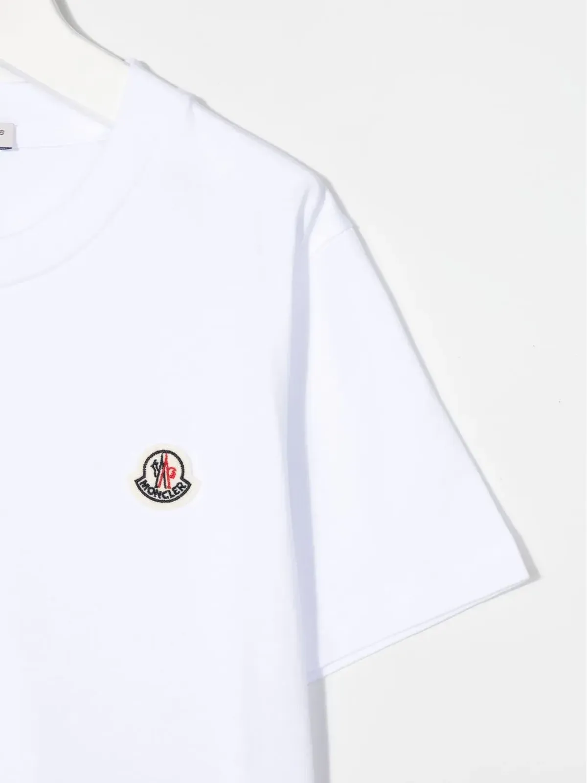 Moncler Enfant ロゴパッチ半袖Tシャツ - 画像3
