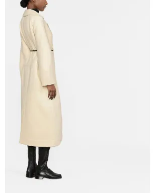 Jil Sander ベルト付きウールコート - サムネイル3