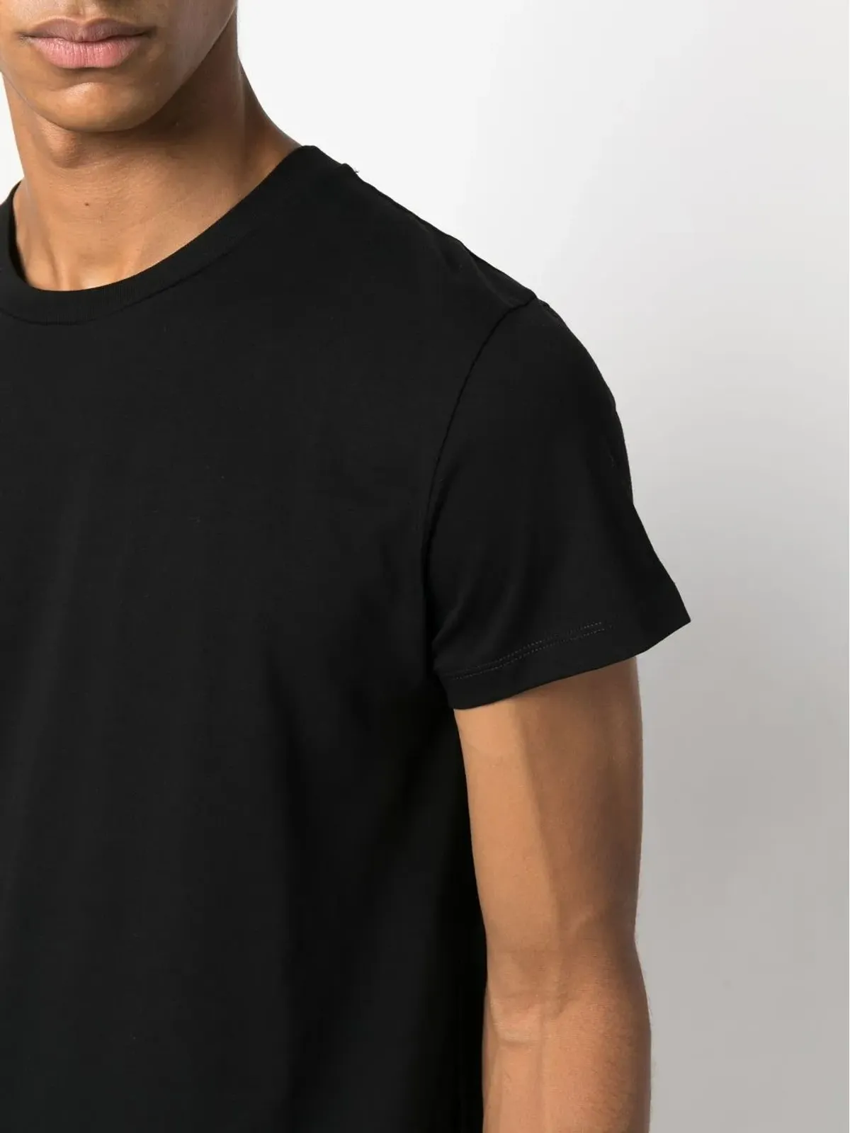 Jil Sander 半袖コットンTシャツ ブラック - 画像5