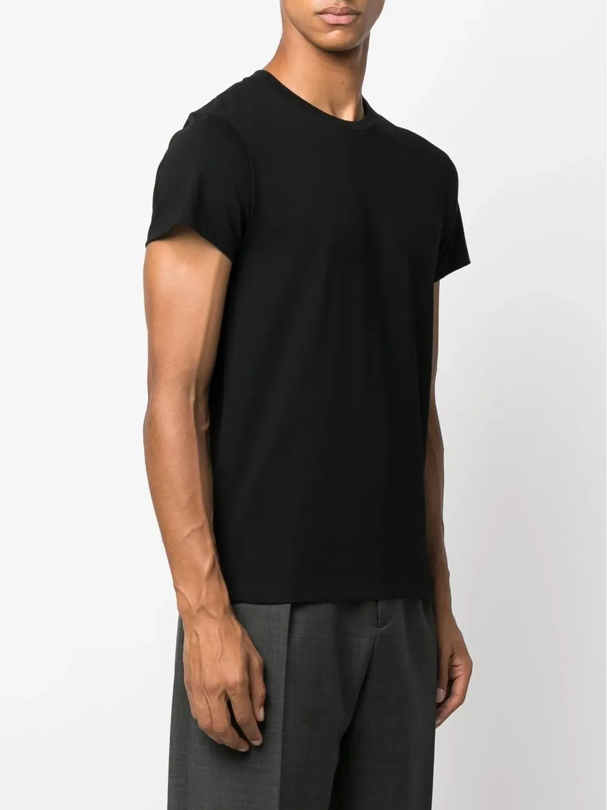 Jil Sander 半袖コットンTシャツ ブラック - 画像3