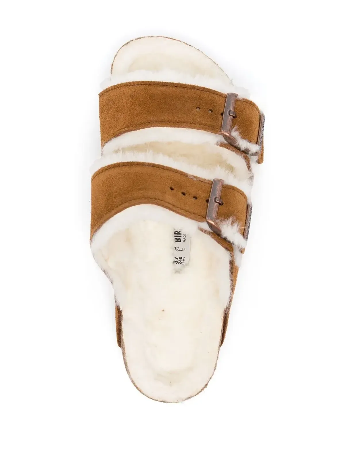 Birkenstock シアーリングライニング付きスリップオンサンダル - 画像4