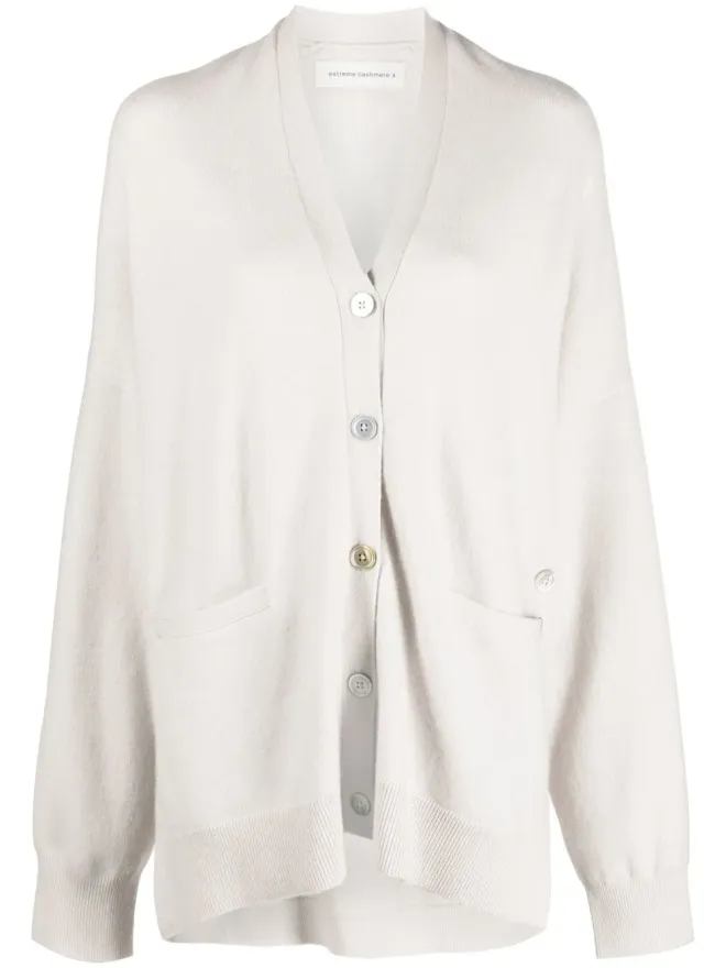 extreme cashmere extreme cashmere ボタンアップ式ニットカーディガンの商品画像