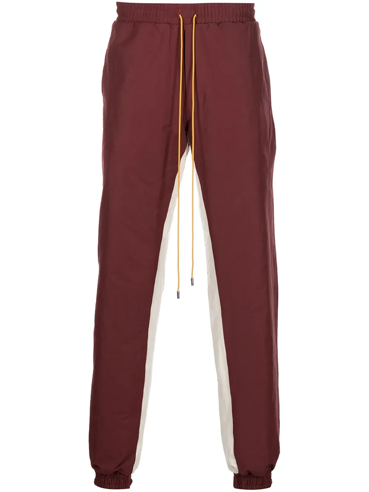 RHUDE ロゴパッチ・ストライプディテールのトラックパンツ - 画像1
