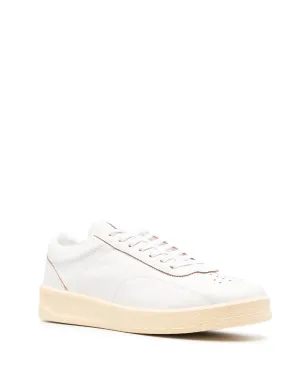 Jil Sander レースアップレザースニーカー - White - サムネイル2