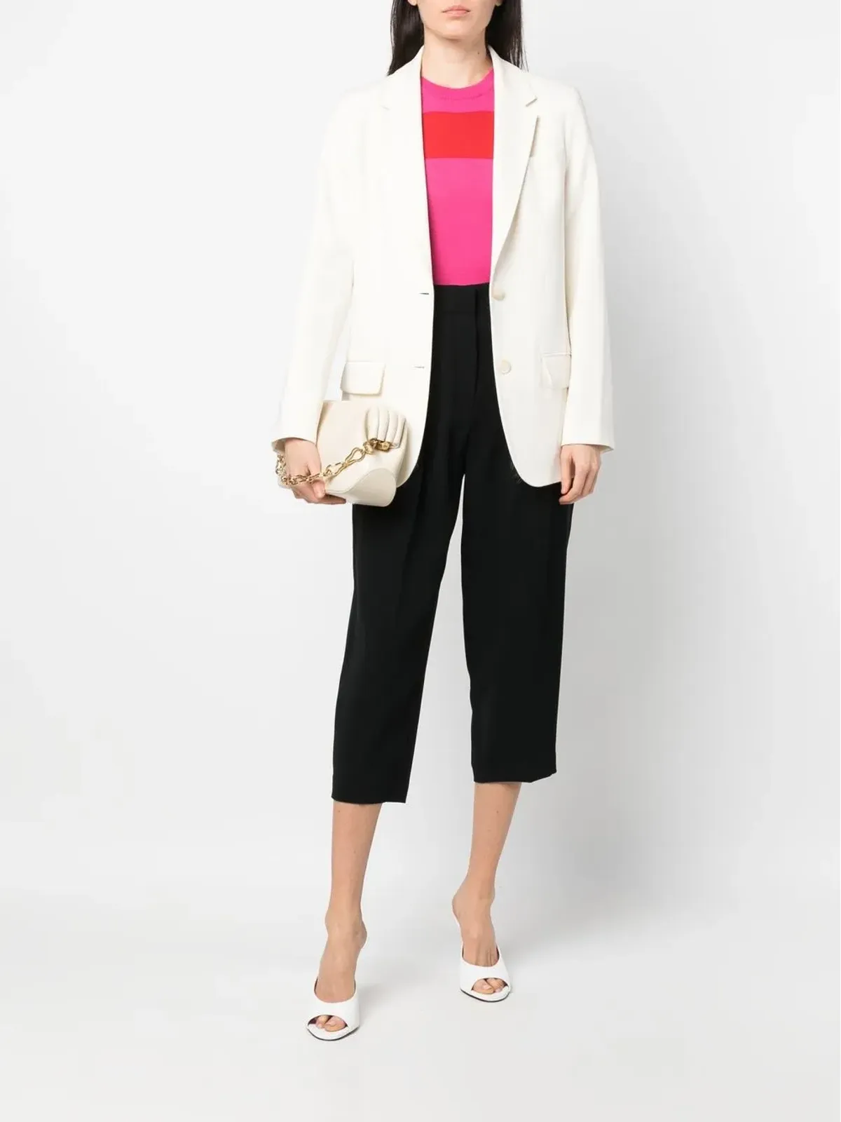 Michael Michael Kors ハイウエスト クロップドパンツ - 画像2
