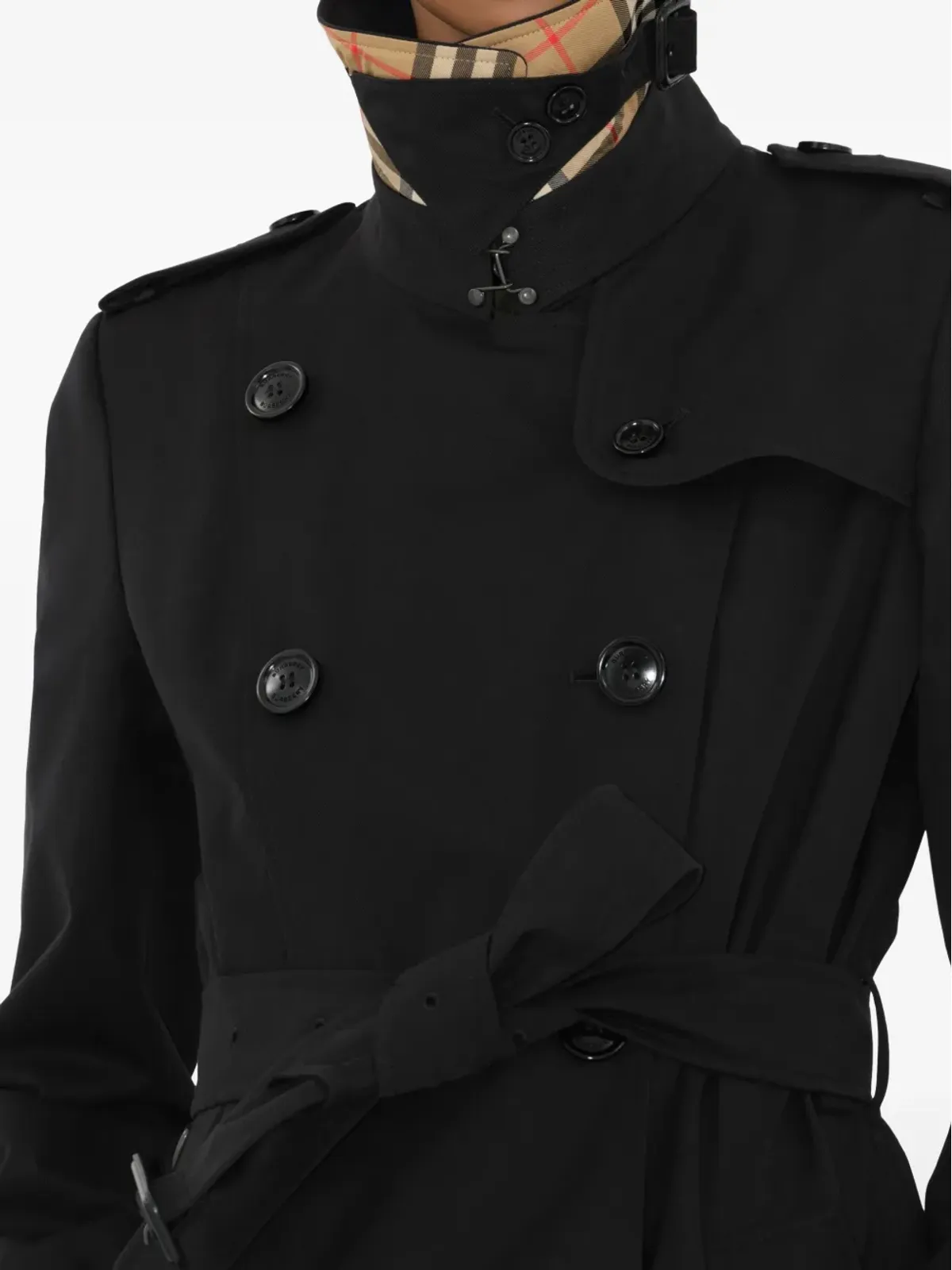 Burberry ショートチェルシー ヘリテージ トレンチコート - 画像5