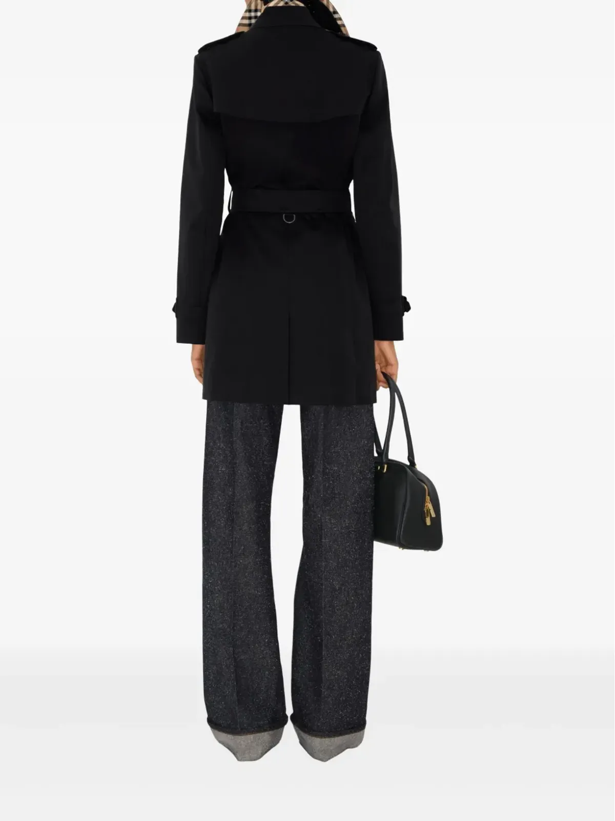 Burberry ショートチェルシー ヘリテージ トレンチコート - 画像4