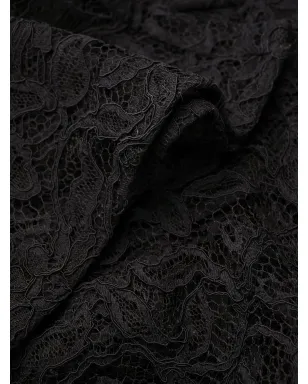 Saint Laurent フローラルレースのストレートレッグパンツ - サムネイル5